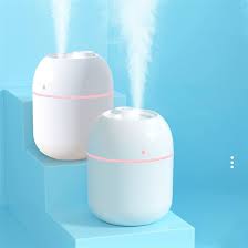 Air Humidifier USB Portable RGB Light Water Drop